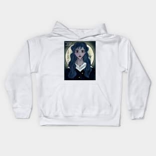 Strange an unusual girl Kids Hoodie